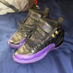Jordan Kids Sneakers Black Purple